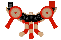 Kale Temalı Oyun Grubu B-200 PRK-204 | Temalı Metal Oyun Grupları | Erse Kent Mobilyaları
